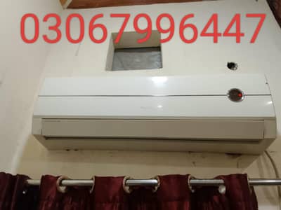 gree ac 1.5 ton simple ac havy outdoor