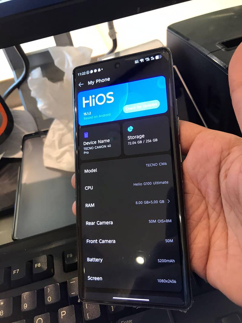 Tecno CAMON 40 Pro 9
