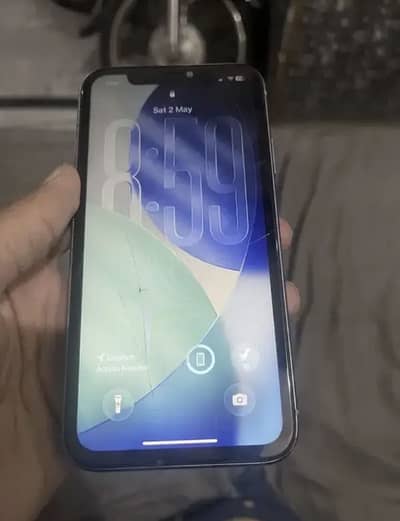 Apple iPhone 11 Face ID tru ton ok only display messesg