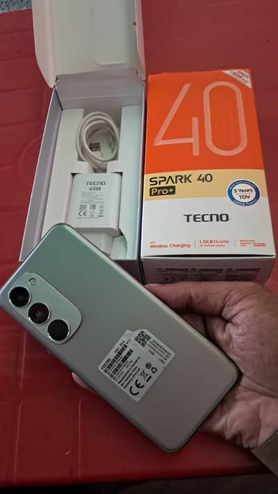 Tecno Spark 40 Pro+ 8+8/256 gb Pta Approved