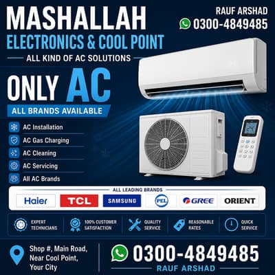 Orient DC inverter Available / Gree/ Dawlance/ Haier \.