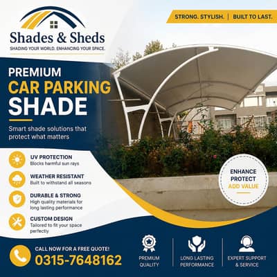 Tensile Car Parking Shades