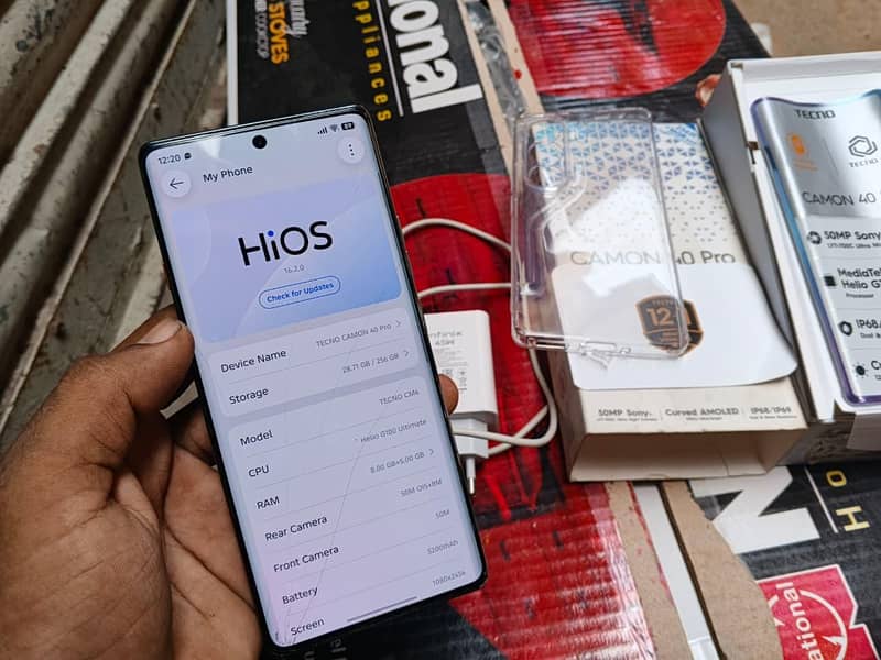 camon 40 pro complete 6