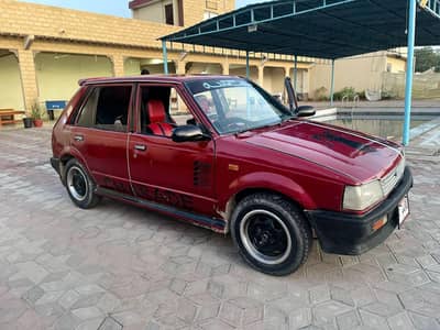 CHARAD 1987 modal 1000cc manual only petrol 13.15 average