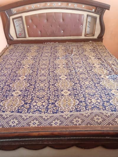 King size bed with side tables FIX PRICE
