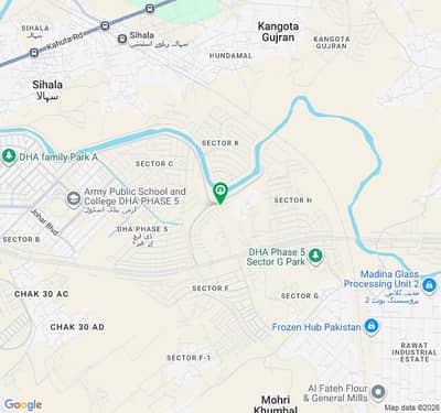 10 Marla Corner Park Facing Plot For Sale In Dha 5 Islamabad