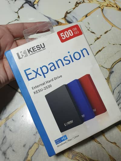 external hard drive 500Gb