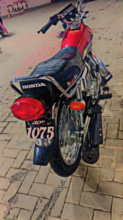 honda 125 self start