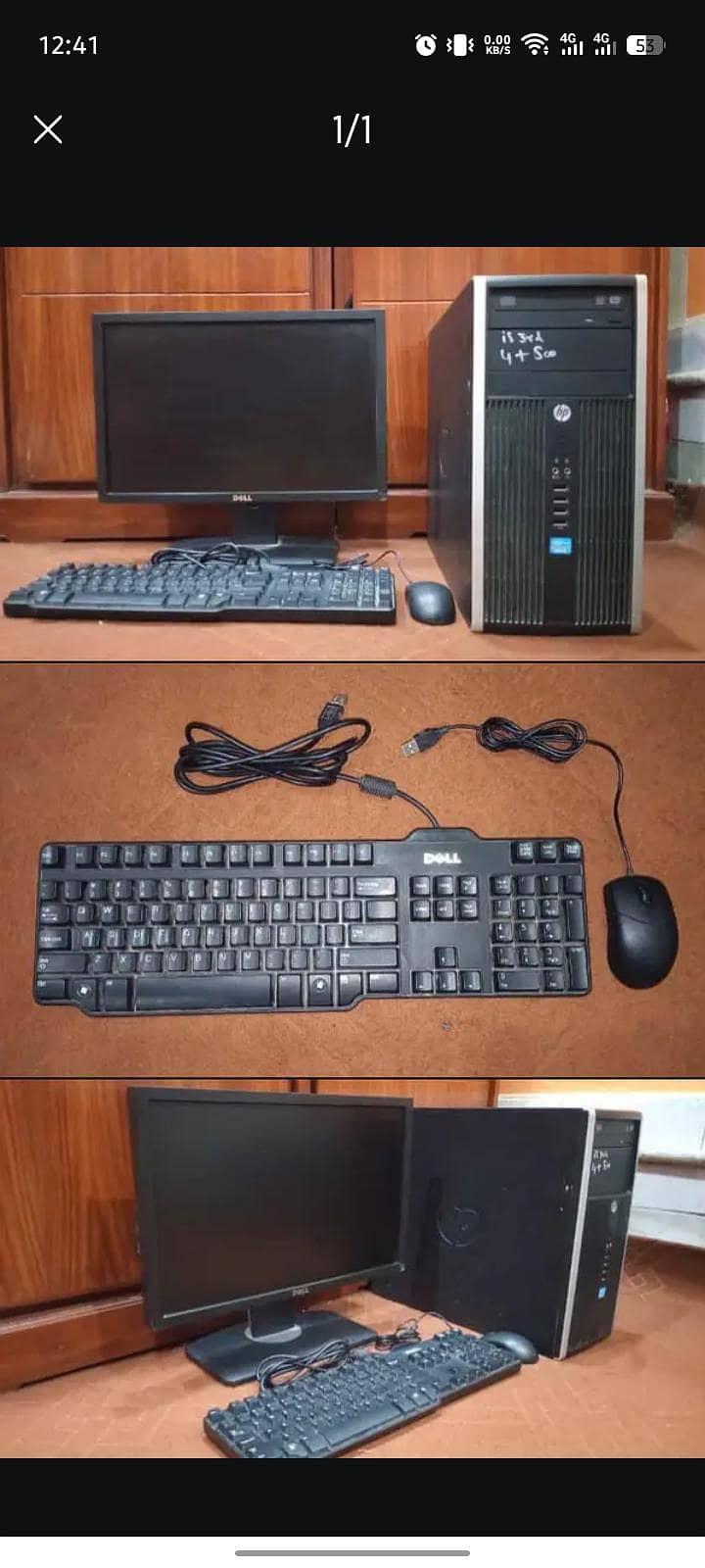Computer Complete System Core i5 3rd GEN 0