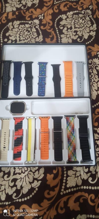 S10 ultra 2 with 14 straps