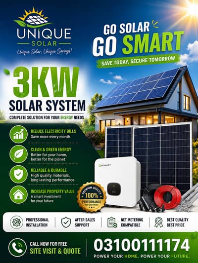 3kw solar sytem/solar inverter/solar panel/solar solution