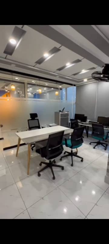Fully Furnished Office available For Rent Best For Multinational Campines etc Rejected