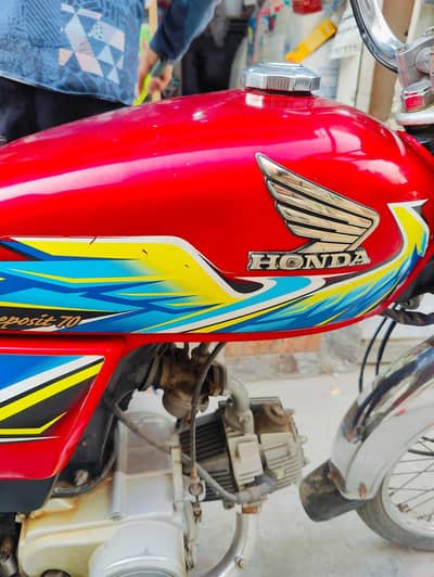 2021 HONDA CD70 TOTAL GENUINE