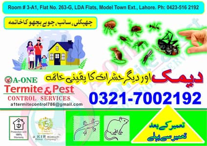 Pest Control/Termite Control/Fumigation Spray/Deemak Control Services