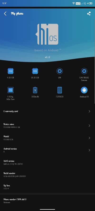 tecno spark 6 go