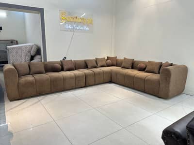 L Shaped Sofa Set | 7 Seater Sofa | Corner Sofa Set |Master Molty Foam
