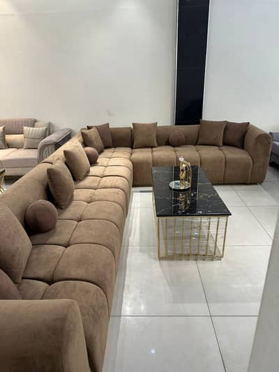L Shaped Sofa Set | 7 Seater Sofa | Corner Sofa Set |Master Molty Foam