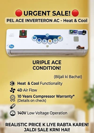 Urgent sale PEL Inverter AC