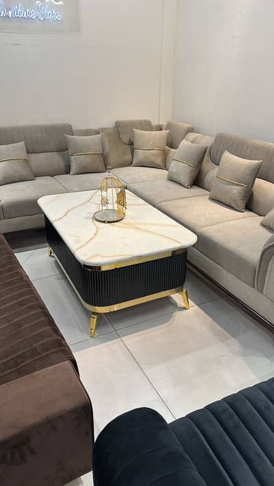 L Shaped Sofa Set | 7 Seater Sofa | Corner Sofa Set |Master Molty Foam