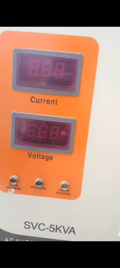5KVA Stabilizer (Working Condition 10/10)