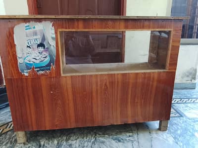 two show cases (counters) for shop holders