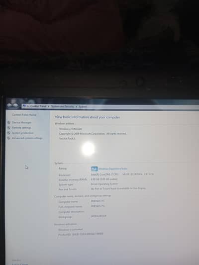 Fujitsu laptop for sale