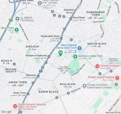 Get A 1013 Square Feet Flat For rent In Allama Iqbal Town