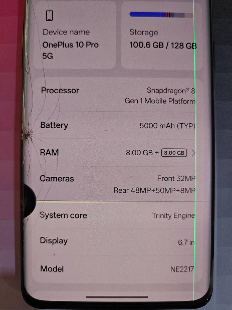 One Plus 10 Pro 6