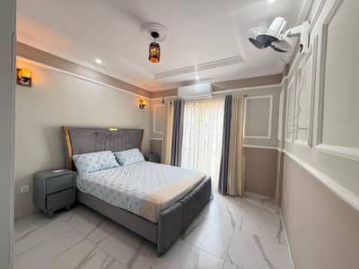 Awamii villa 5 ground Floor brand new condition full semi Furnished bharia Town Face 8 Family villa near masjid market