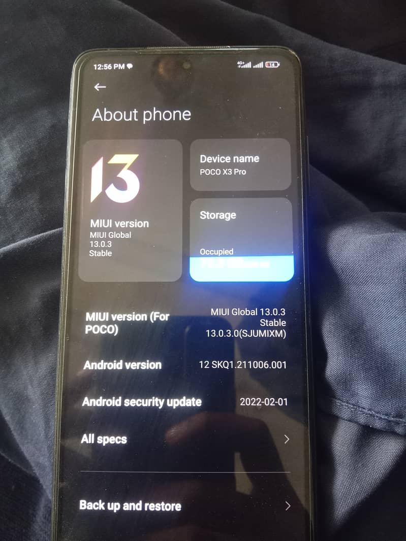 Poco x3pro 3