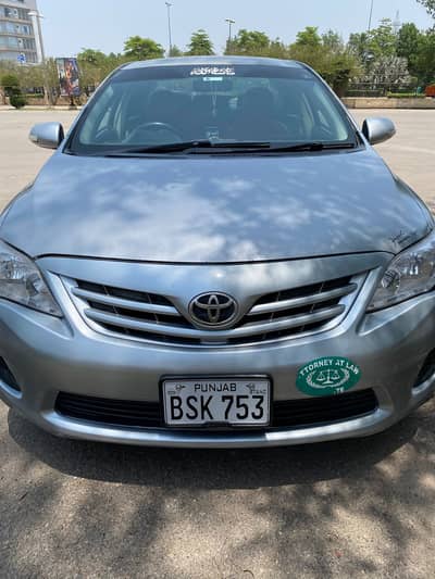 Toyota Corolla Gli 2013 I Multan Registered I Family used car