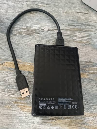Seagate external hard drive 1Tb