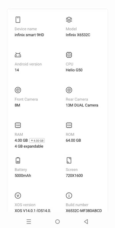 Infinix Smart 9hd