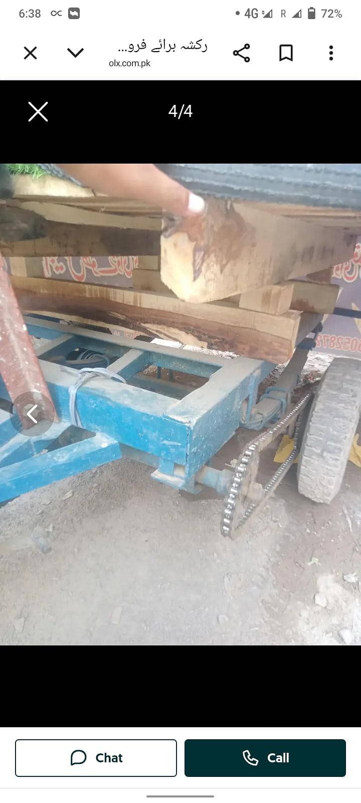 رکشہ برائے فروخت بالکل نئی حالت میں خود تیارکروایا ہوا 0
