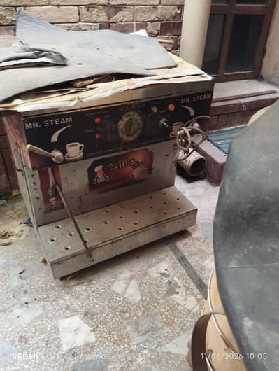 Tea maker steam machine