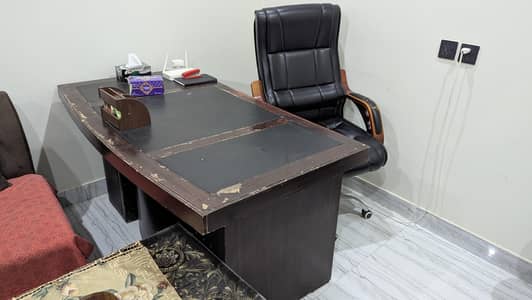 Office Table and Office Chair