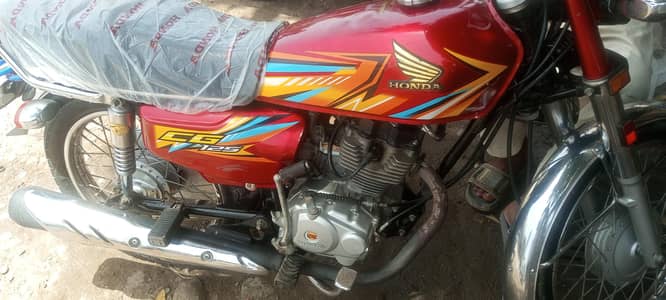Honda CG 125 2022 model first owner