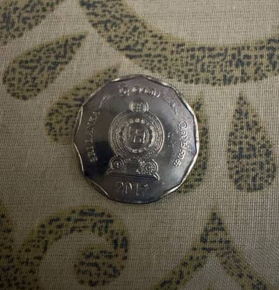 sri lankan 10Rs coin