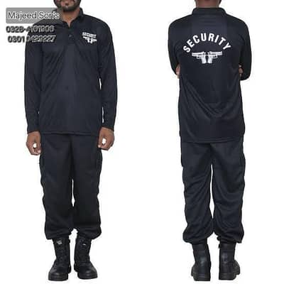 Security guard uniform