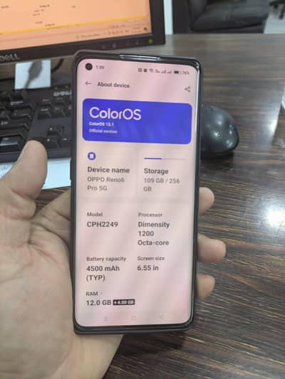 OPPO Reno 6 Pro 12/256