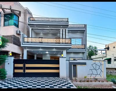 For Sale 10 Marla Brand New Designer Double Height Lobby Owner-Made House with A++ Construction Material. .