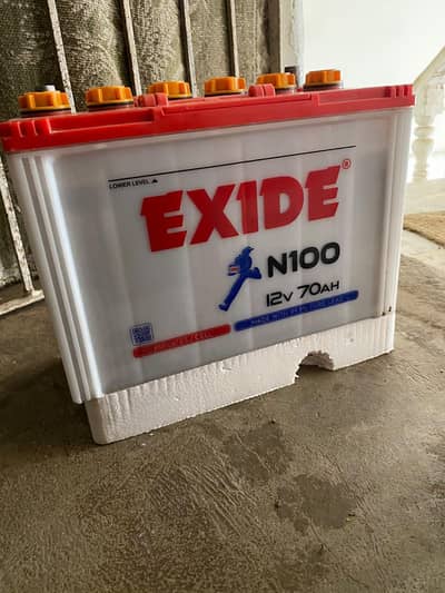 Exide N100 70AH Good condition working