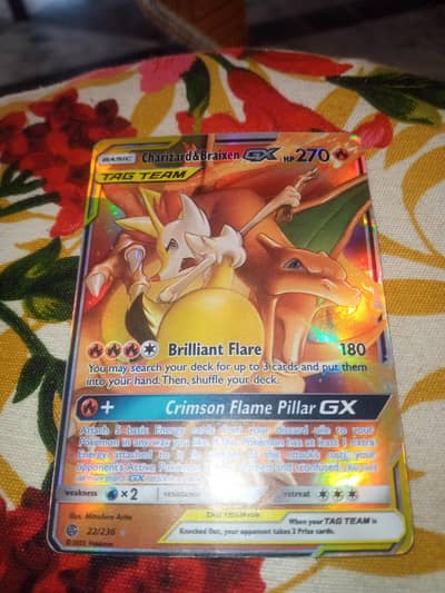 basic charizard&braixen GX  HP 270