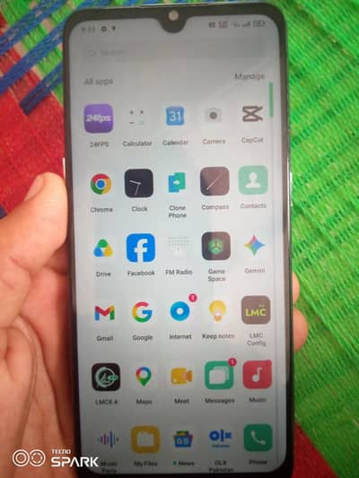 oppo f15 dual sim official pta approved 10 by 10 condition all ok