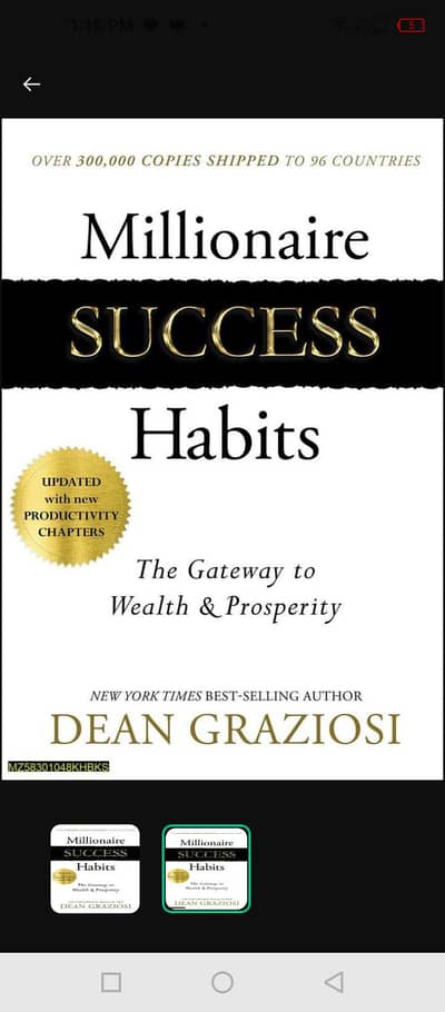 millionaire success book