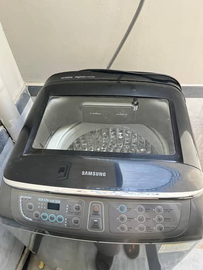 samsung wobble 16kg top load washing machine in perfect condition