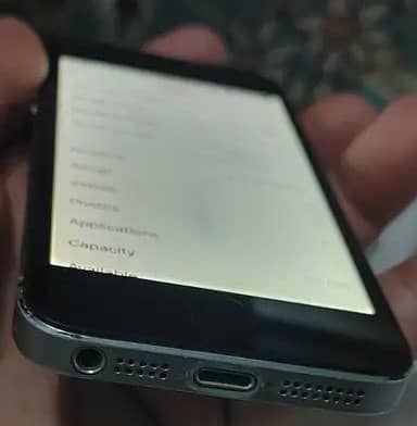 IPHONE 5s 32gb all ok no open rephir