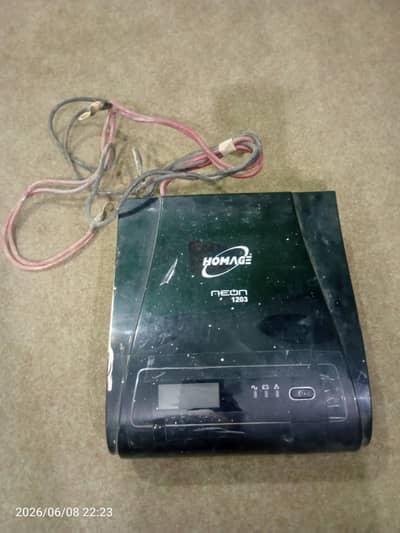 Homage UPS HNE-1203 | 1200VA | 12V Pure Sine Wave Inverter