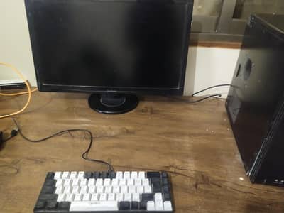 PC and Monitor 1080p 60hz