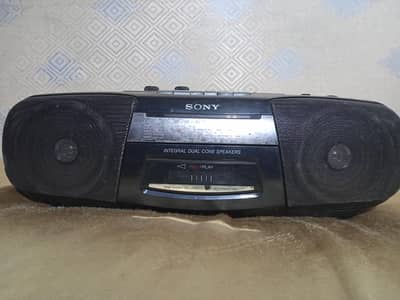 radio+casset device in working condition
